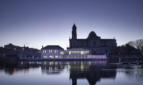 Luan Gallery Athlone Ireland from the River Shannon