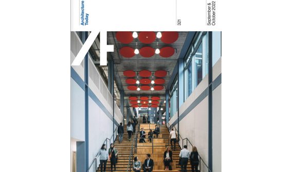 Architecture Today 321 September 2022 article on the architecture of the London School of Economics by Keith Williams